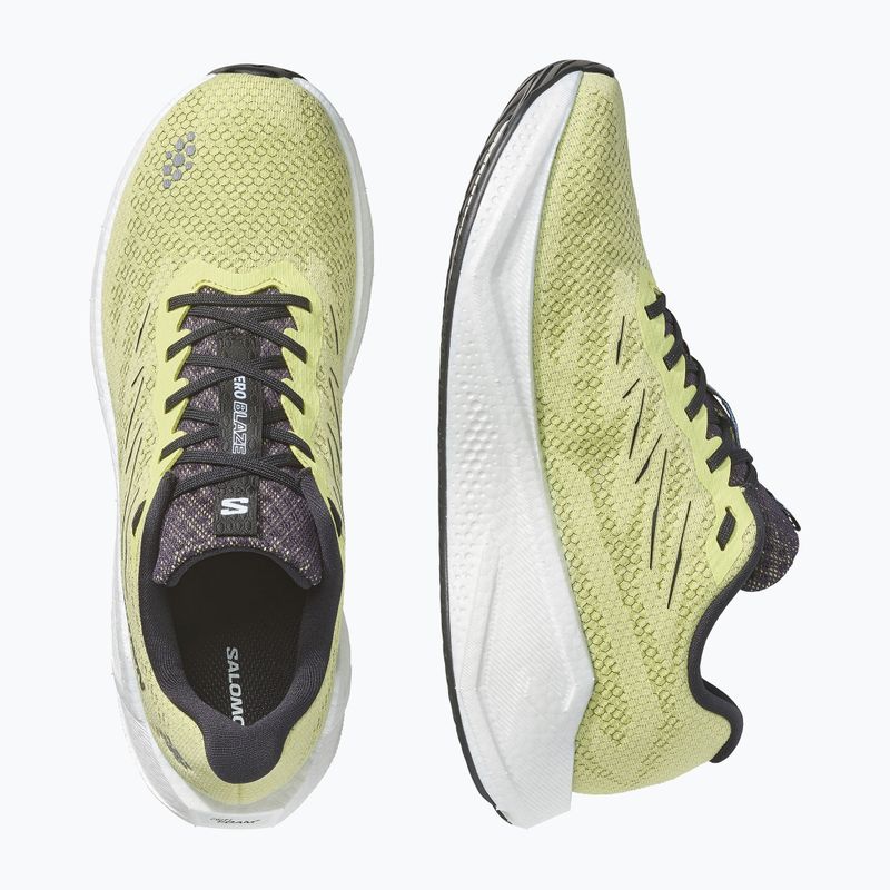 Încălțăminte de alergare pentru bărbați Salomon Aero Blaze 4 sunny lime/white 3