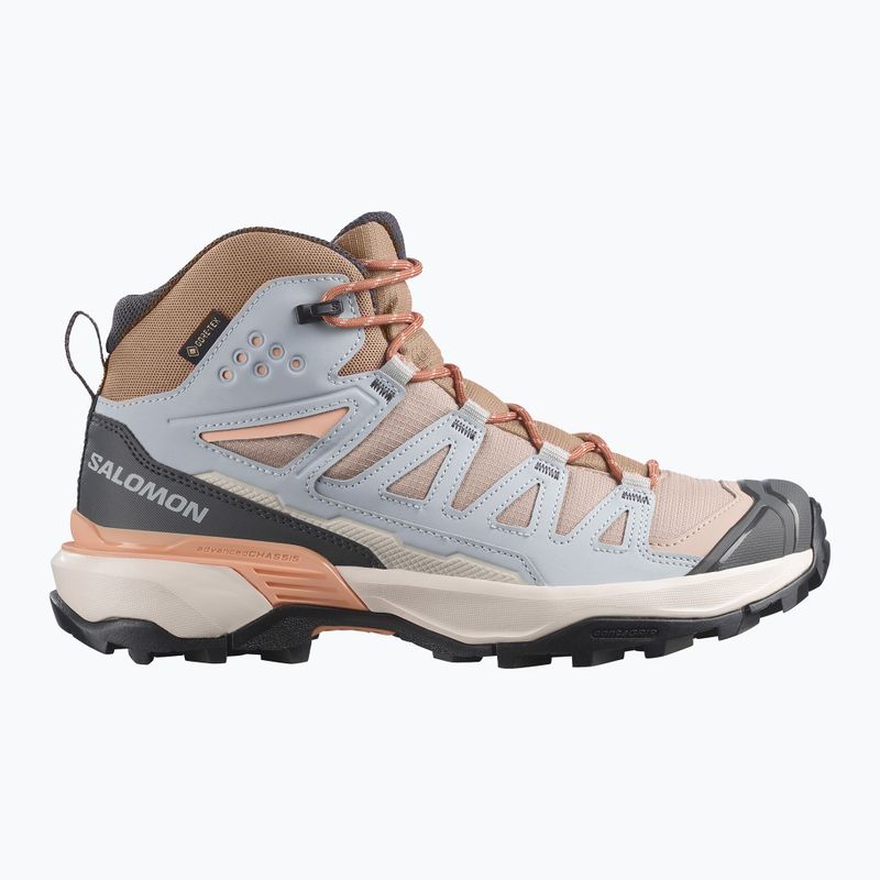 Încălțăminte de trekking pentru femei Salomon X Ultra 360 MID GTX oxford tan/pearl blue 2