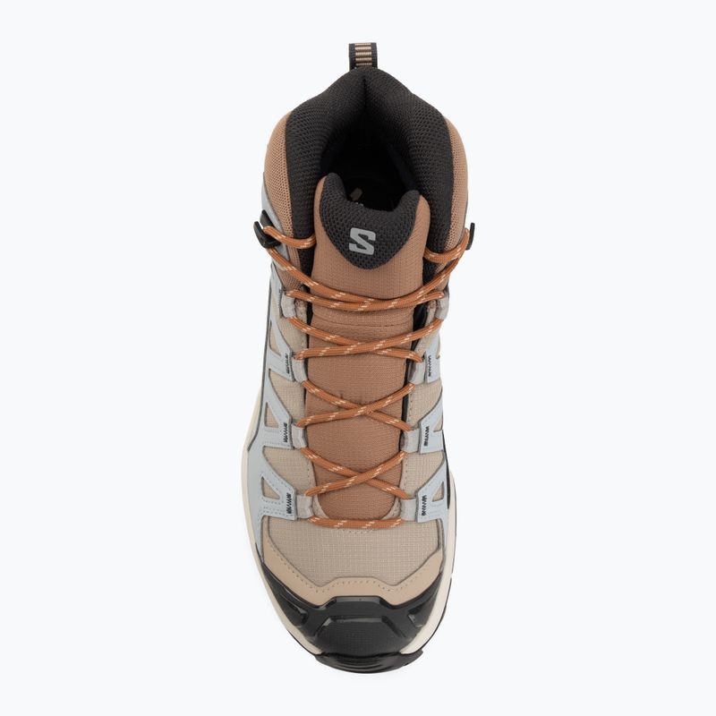 Încălțăminte de trekking pentru femei Salomon X Ultra 360 MID GTX oxford tan/pearl blue 5