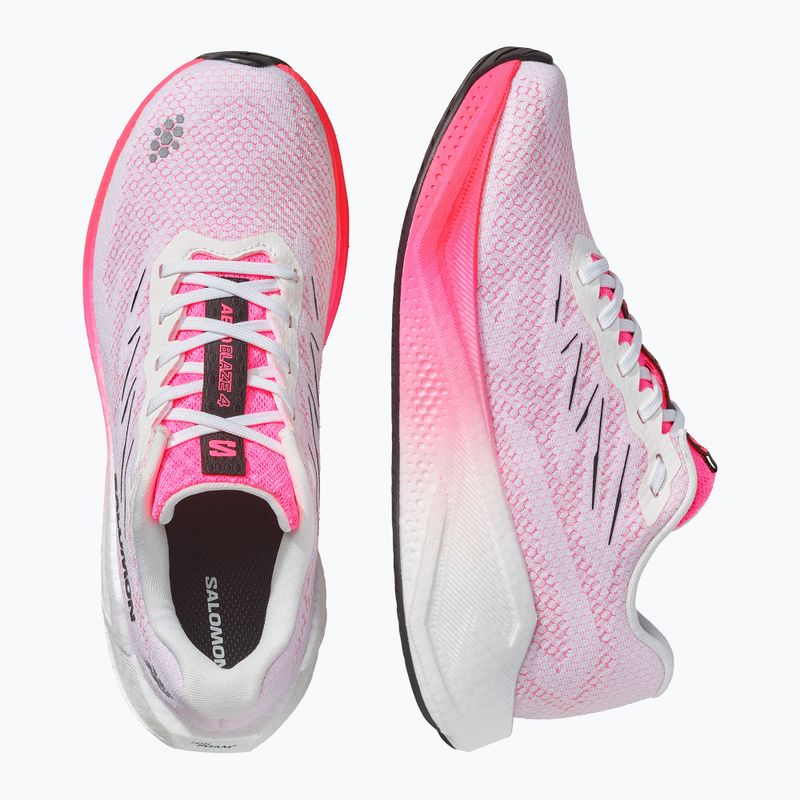 Încălțăminte de alergare pentru femei Salomon Aero Blaze 4 white/knockout pink 3