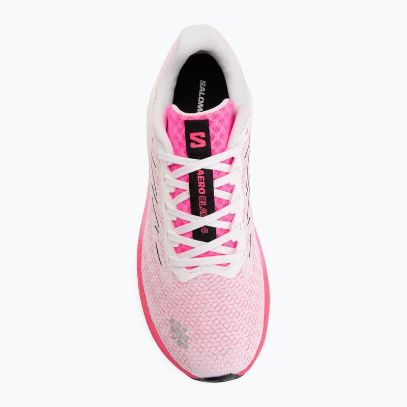 Încălțăminte de alergare pentru femei Salomon Aero Blaze 4 white/knockout pink 5