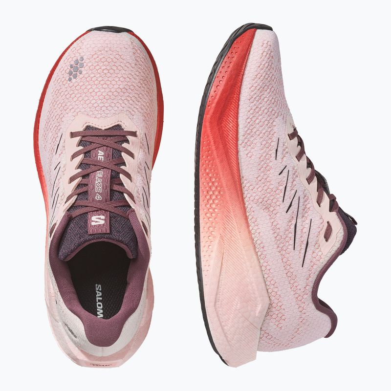 Încălțăminte de alergare pentru femei Salomon Aero Blaze 4 vanilla ice/huckleberry 3