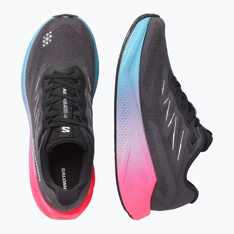 Încălțăminte de alergare pentru femei Salomon Aero Blaze 4 black/white 3