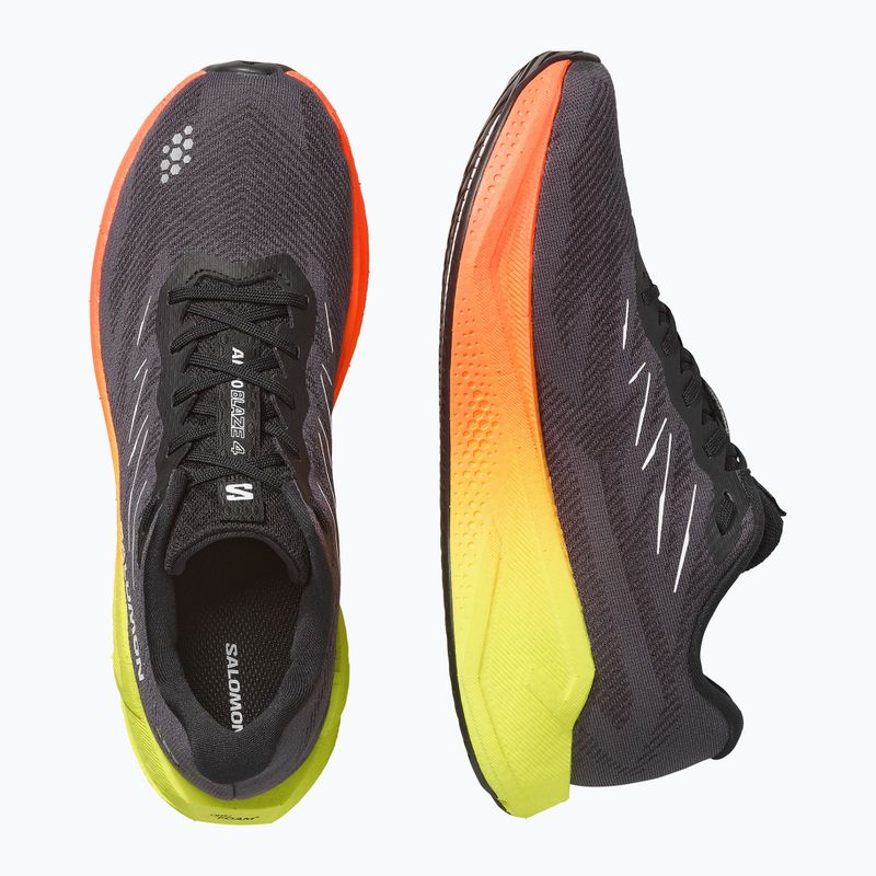Încălțăminte de alergare pentru bărbați Salomon Aero Blaze 4 black/white 3