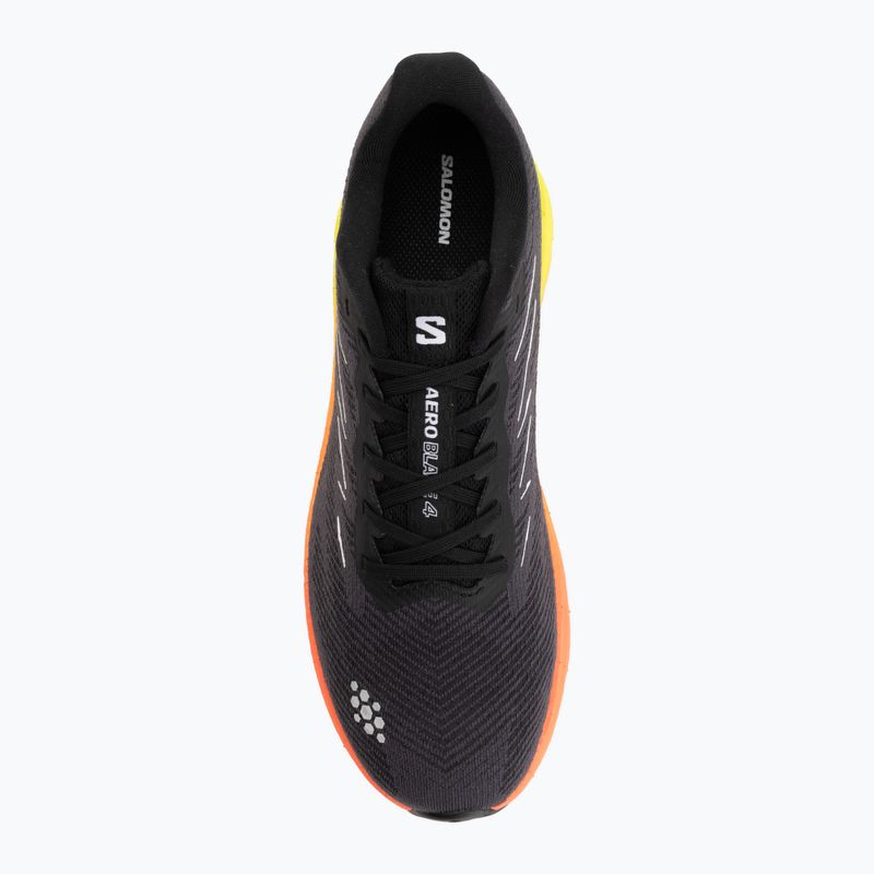 Încălțăminte de alergare pentru bărbați Salomon Aero Blaze 4 black/white 5
