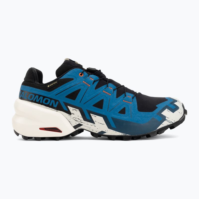 Încălțăminte de alergare pentru bărbați Salomon Speedcross 6 GTX black/mykonos blue 2