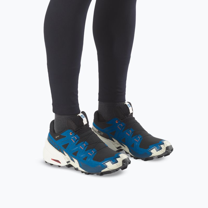 Încălțăminte de alergare pentru bărbați Salomon Speedcross 6 GTX black/mykonos blue 6