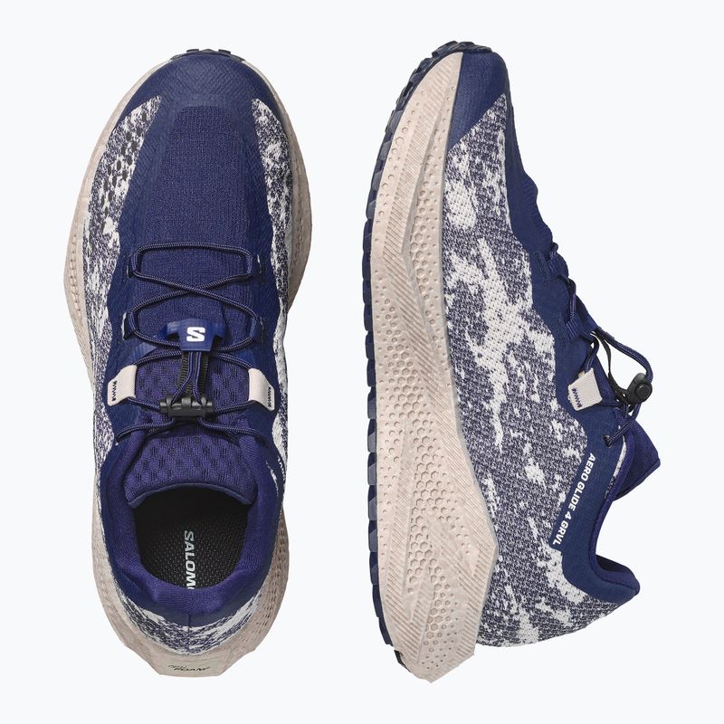 Încălțăminte de alergare pentru bărbați Salomon Aero Glide 4 GRVL maritime blue/silver cloud 5