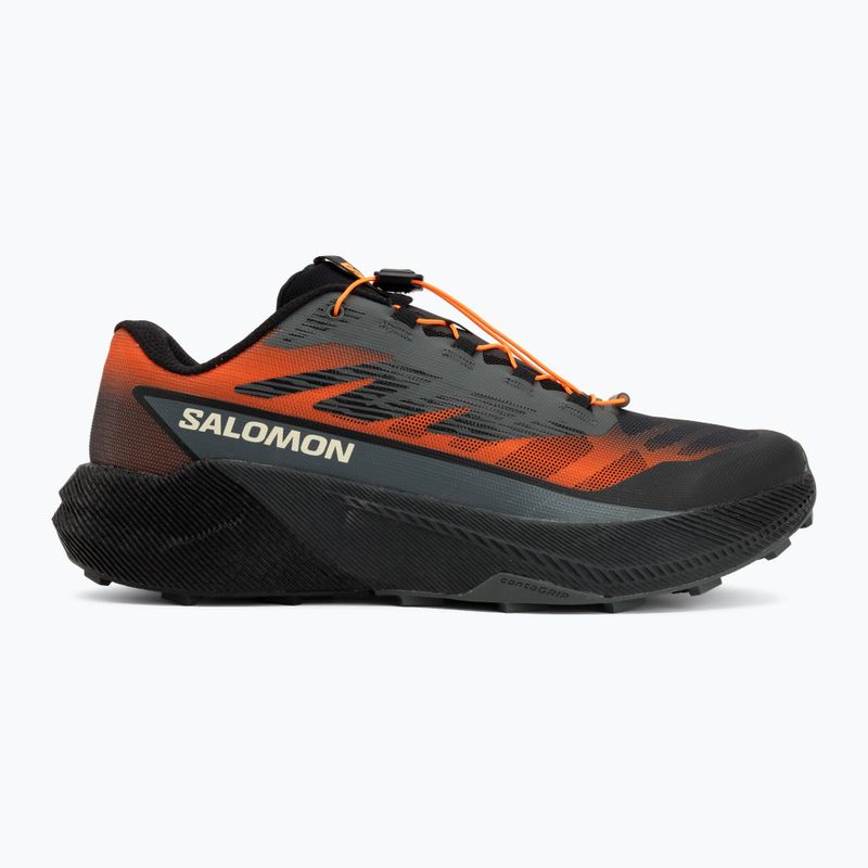 Încălțăminte de alergare pentru bărbați Salomon Pulsar Quiver urban chic/shocking orange 2