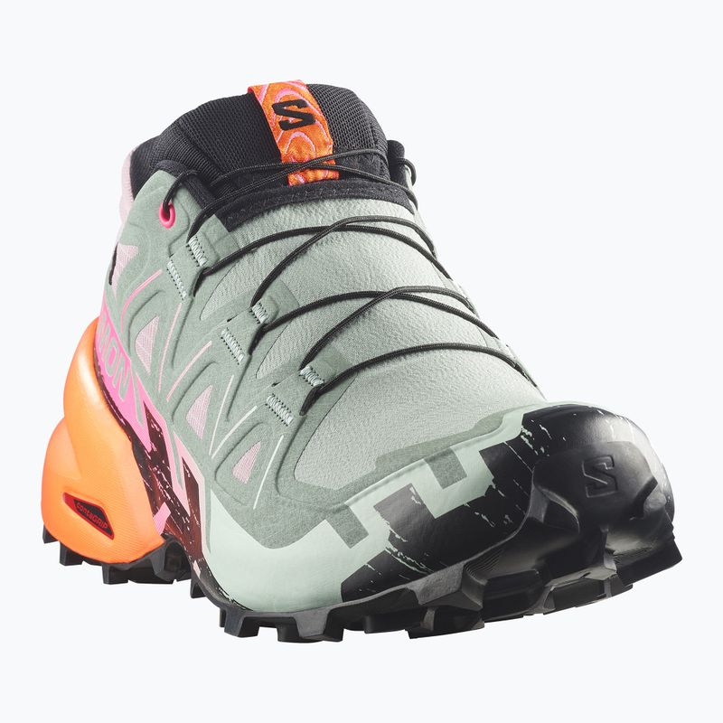 Încălțăminte de alergare pentru femei Salomon Speedcross 6 GTX Icon black/green milieu 2