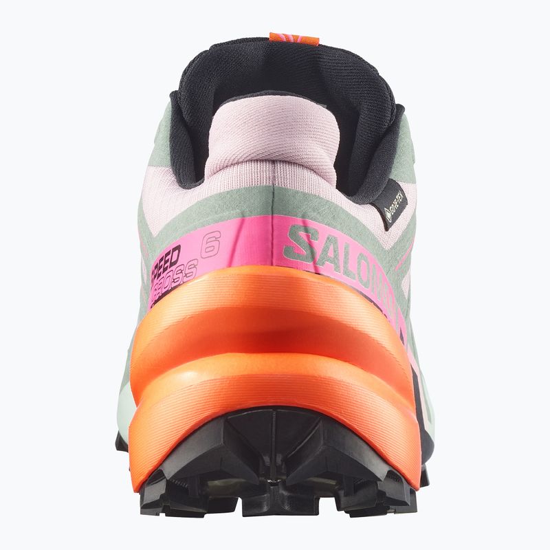 Încălțăminte de alergare pentru femei Salomon Speedcross 6 GTX Icon black/green milieu 3