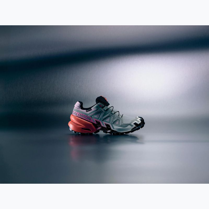 Încălțăminte de alergare pentru femei Salomon Speedcross 6 GTX Icon black/green milieu 7