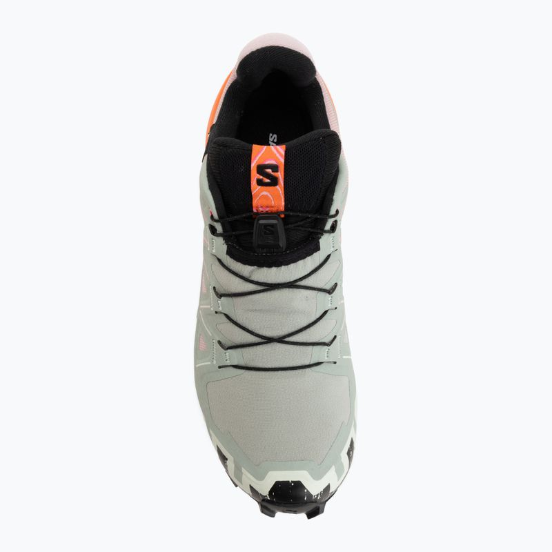 Încălțăminte de alergare pentru femei Salomon Speedcross 6 GTX Icon black/green milieu 5