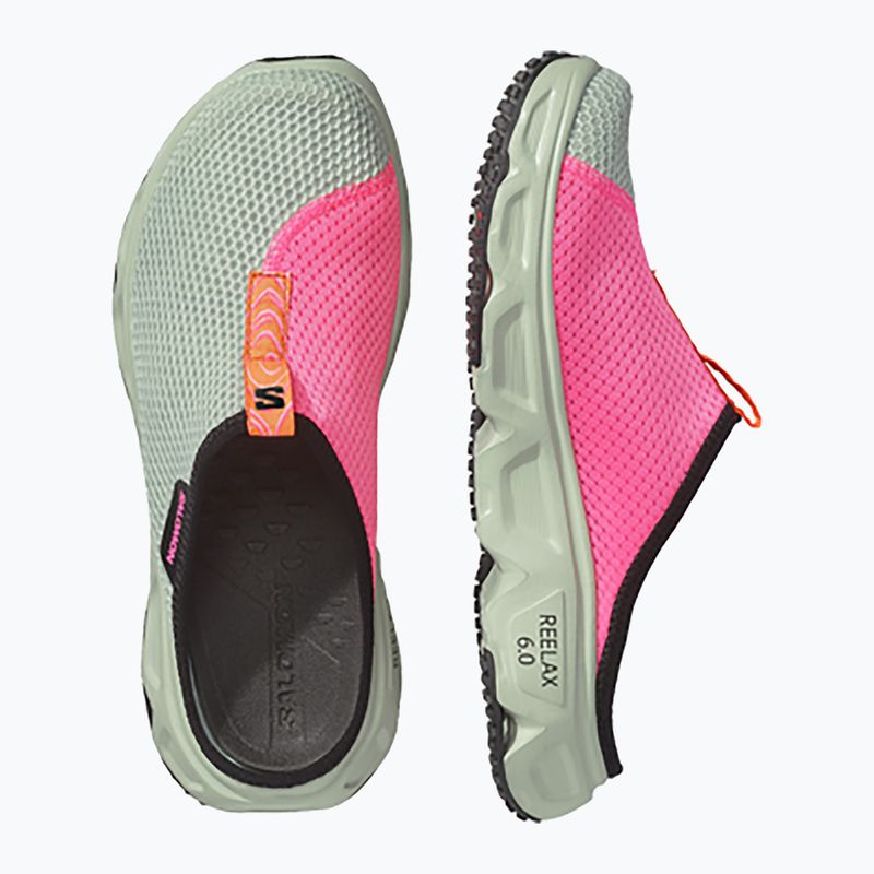 Șlapi pentru femei Salomon Reelax Slide 6.0 Icon Green Milieu/Black 11