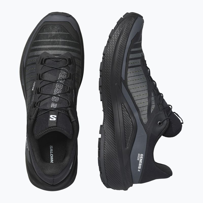 Încălțăminte de alergare Salomon Genesis 2 Wide black/black 6