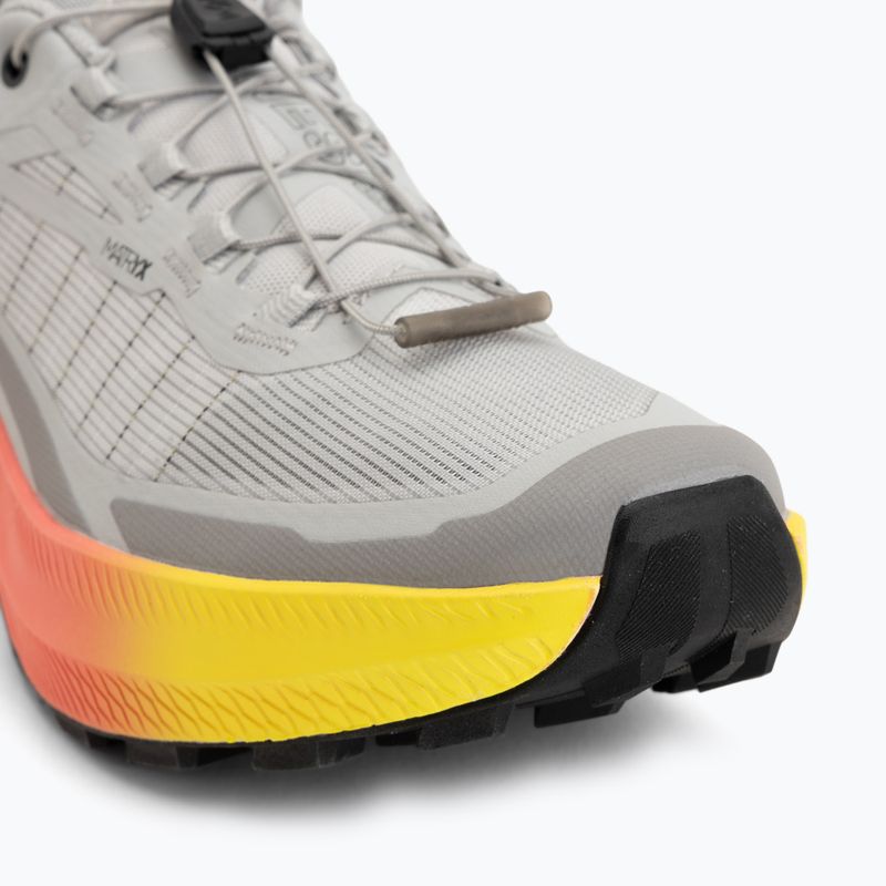 Încălțăminte de alergare pentru bărbați Salomon Genesis 2 gray violet/safety yellow 7