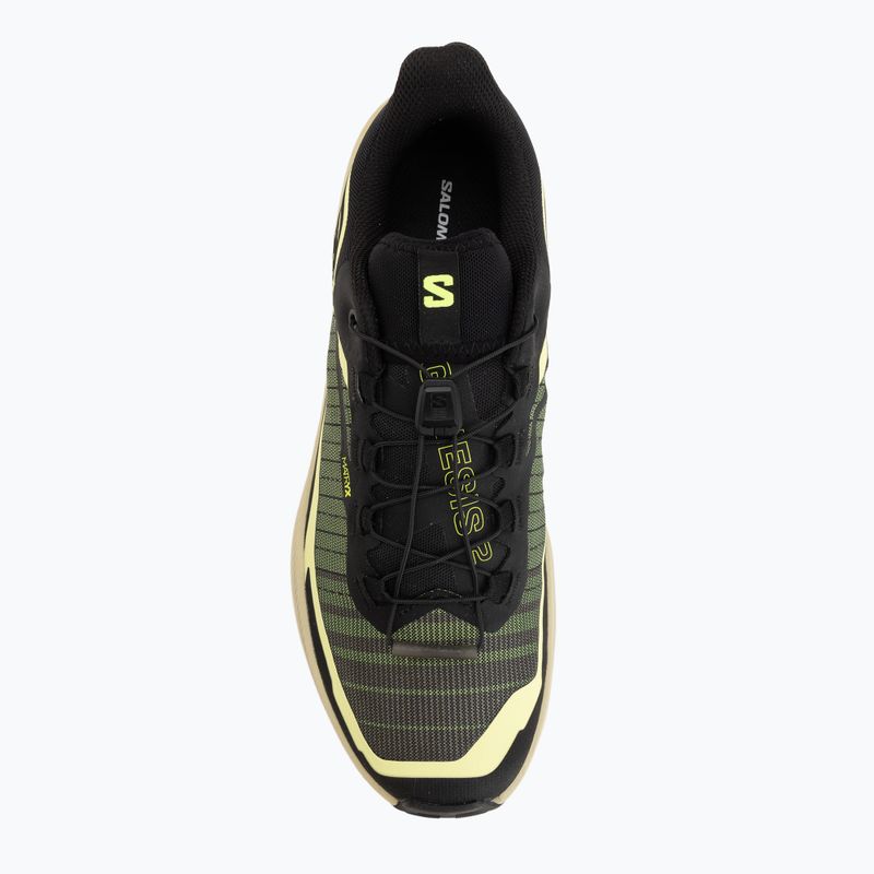 Încălțăminte de alergare pentru bărbați Salomon Genesis 2 sunny lime/black 5