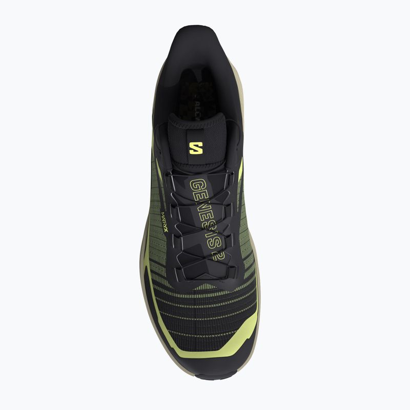 Încălțăminte de alergare pentru bărbați Salomon Genesis 2 sunny lime/black 3