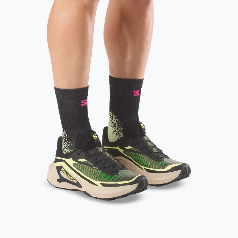 Încălțăminte de alergare pentru bărbați Salomon Genesis 2 sunny lime/black 5