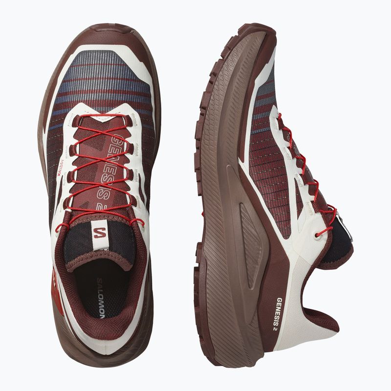 Încălțăminte de alergare pentru bărbați Salomon Genesis 2 vanilla ice/iron 4