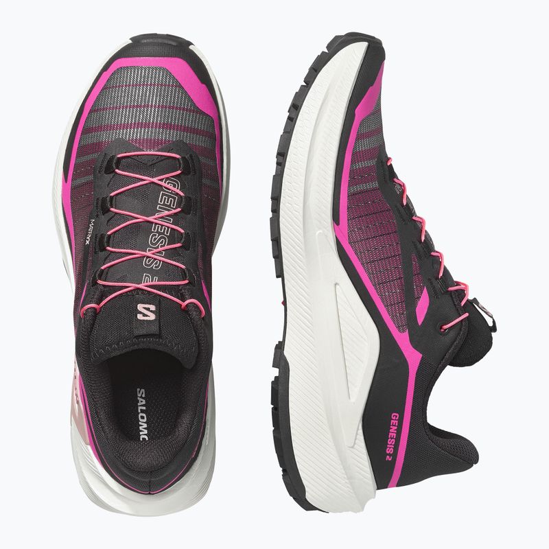 Încălțăminte de alergare pentru femei Salomon Genesis 2 black/vanilla ice 5