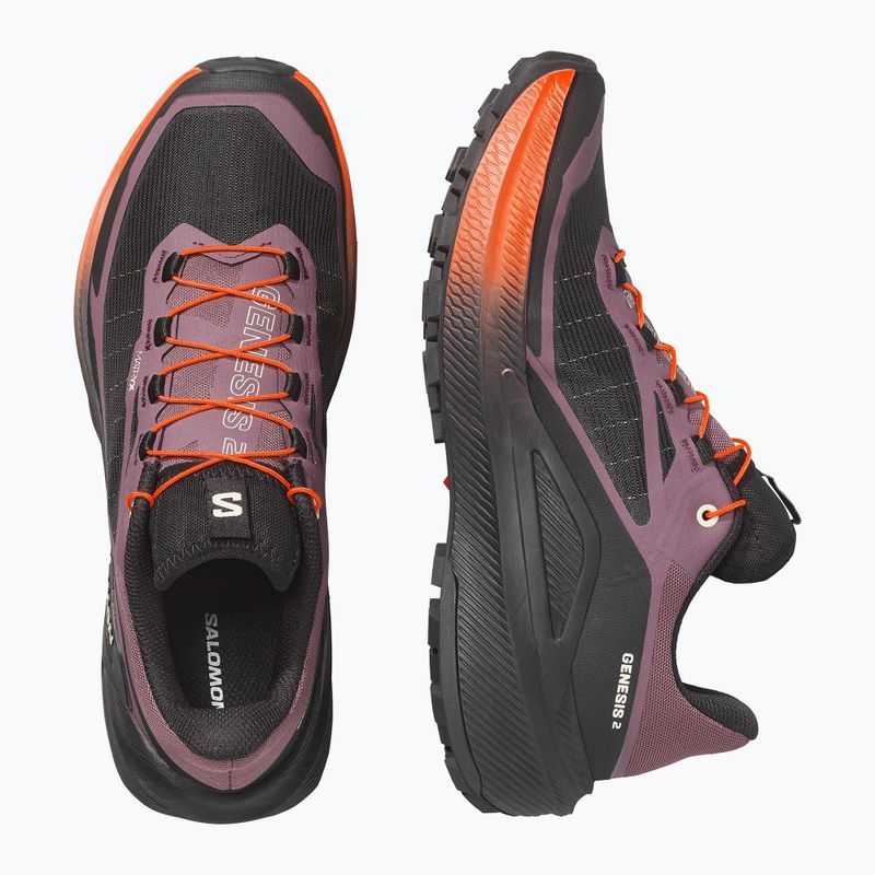 Încălțăminte de alergare pentru femei Salomon Genesis 2 huckleberry/black 12