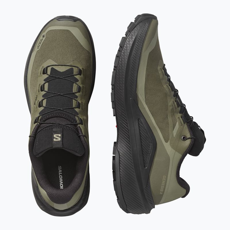 Încălțăminte de alergare pentru bărbați Salomon Genesis 2 GTX grape leaf/black 3