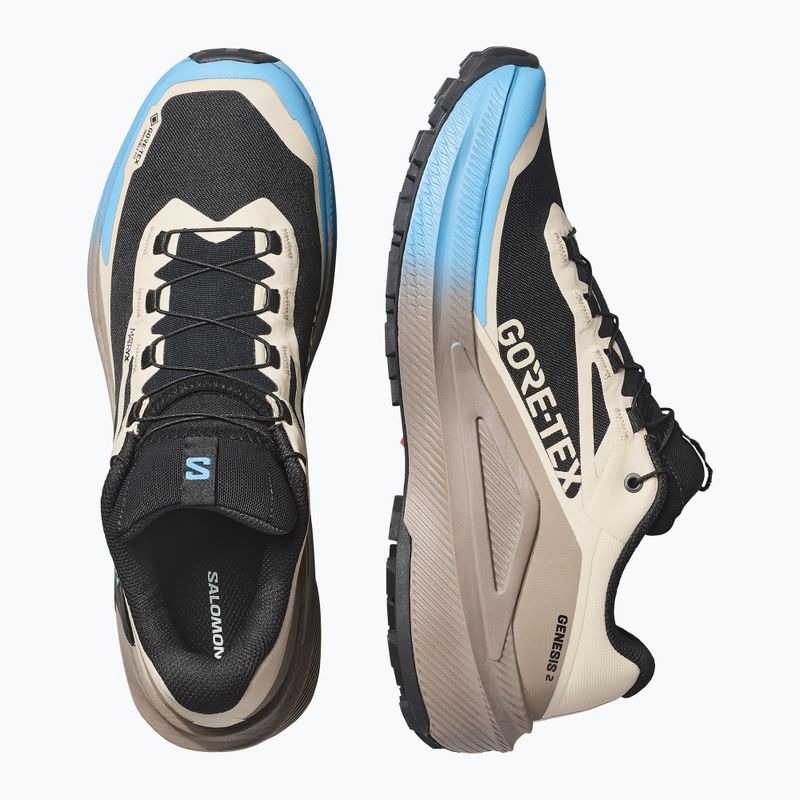 Încălțăminte de alergare pentru bărbați Salomon Genesis 2 GTX oxford tan/walnut 3