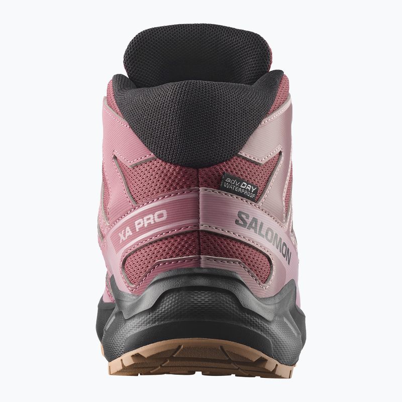 Încălțăminte de drumeție pentru copii Salomon XA Pro Mid Waterproof nocturne/dusky orchid 2