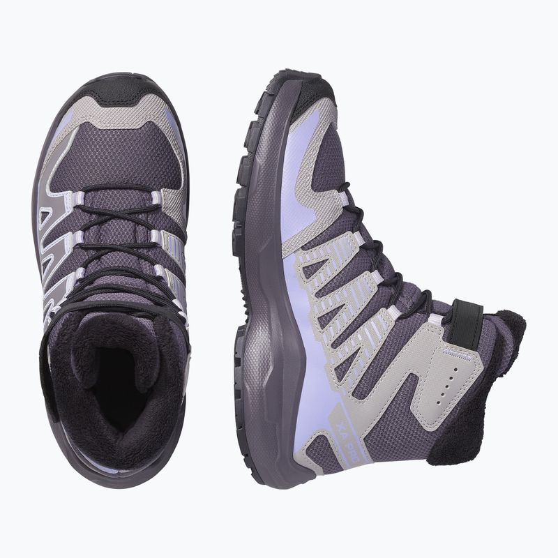 Încălțăminte de drumeție pentru copii Salomon XA Pro Winter Waterproof nine iron/gull 2