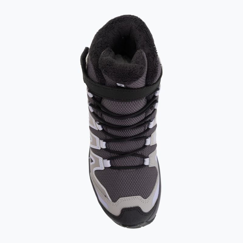 Încălțăminte de drumeție pentru copii Salomon XA Pro Winter Waterproof nine iron/gull 5