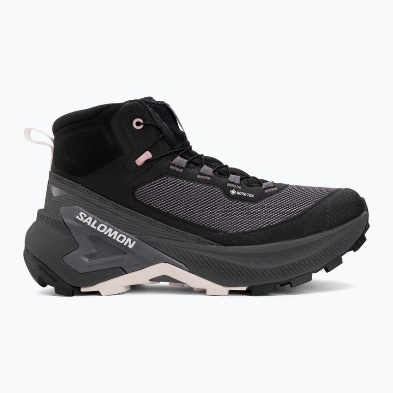 Încălțăminte de drumeție pentru femei Salomon Genesis Mid GTX black/dawn pink 2