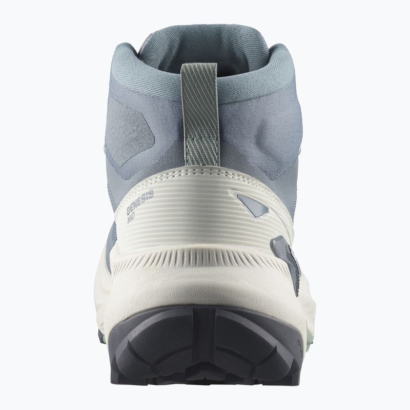 Încălțăminte de drumeție pentru femei Salomon Genesis Mid GTX grisaille/green milieu 2