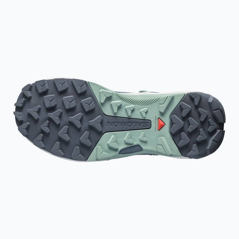 Încălțăminte de drumeție pentru femei Salomon Genesis Mid GTX grisaille/green milieu 4