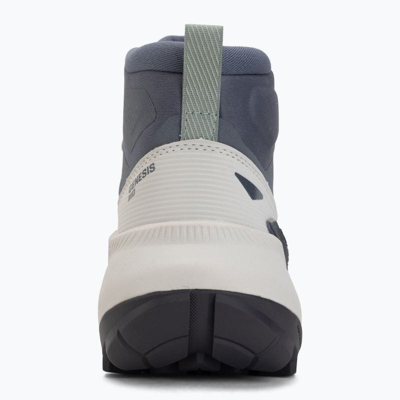 Încălțăminte de drumeție pentru femei Salomon Genesis Mid GTX grisaille/green milieu 6