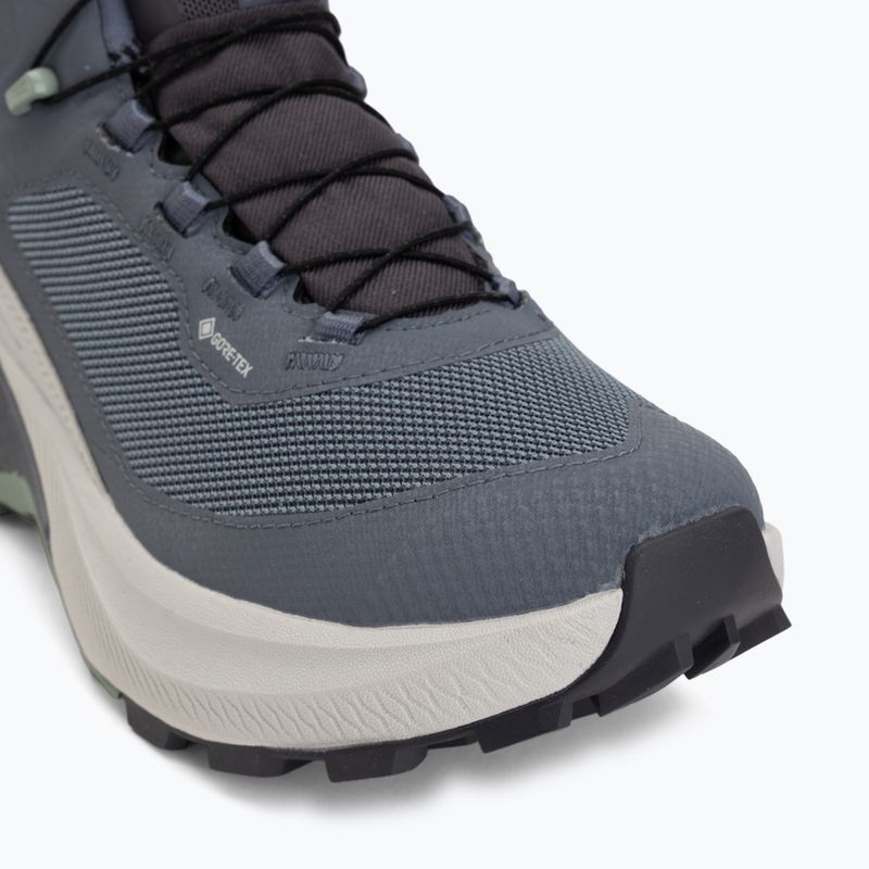 Încălțăminte de drumeție pentru femei Salomon Genesis Mid GTX grisaille/green milieu 7