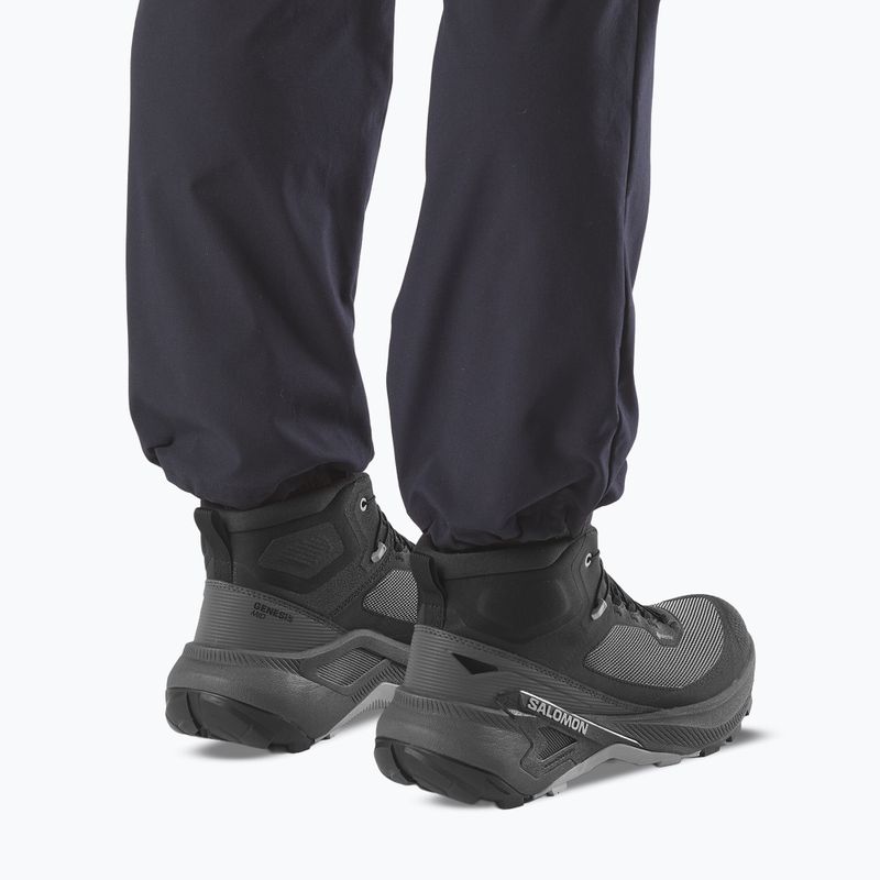 Încălțăminte de drumeție pentru bărbați Salomon Genesis Mid GTX black/asphalt 5