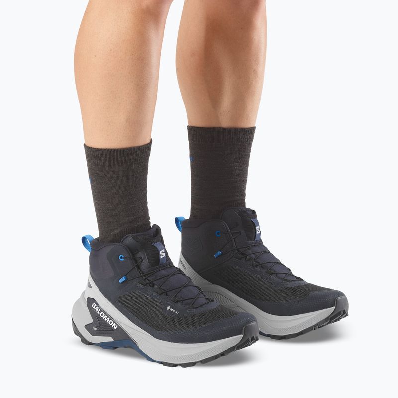 Încălțăminte de drumeție pentru bărbați Salomon Genesis Mid GTX dark navy/spellbound 5