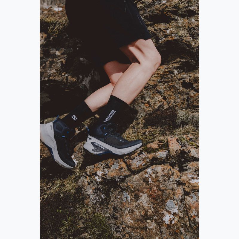 Încălțăminte de drumeție pentru bărbați Salomon Genesis Mid GTX dark navy/spellbound 6