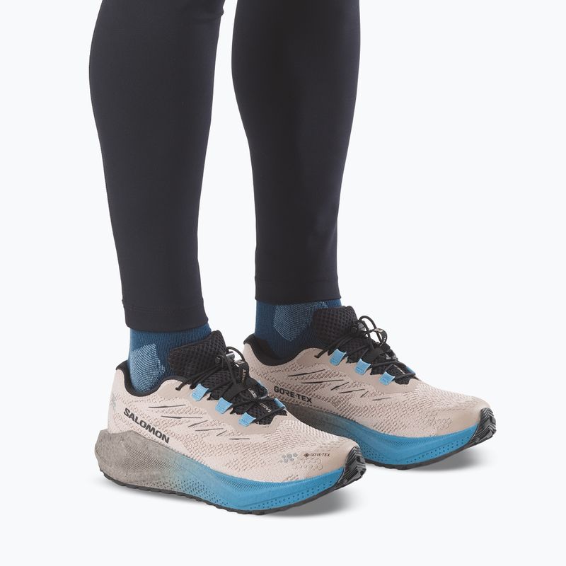 Încălțăminte de alergare pentru bărbați Salomon Aero Blaze 4 GRVL GTX oxford tan/black 5