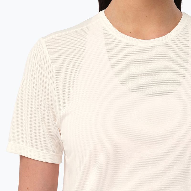 Tricou de alergare pentru femei Salomon Shakeout Core GFX SS Tee whisper white/pink frosting 3