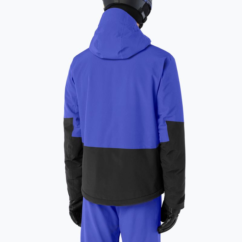 Geacă de schi pentru bărbați Salomon Highland clematis blue/deep black 2