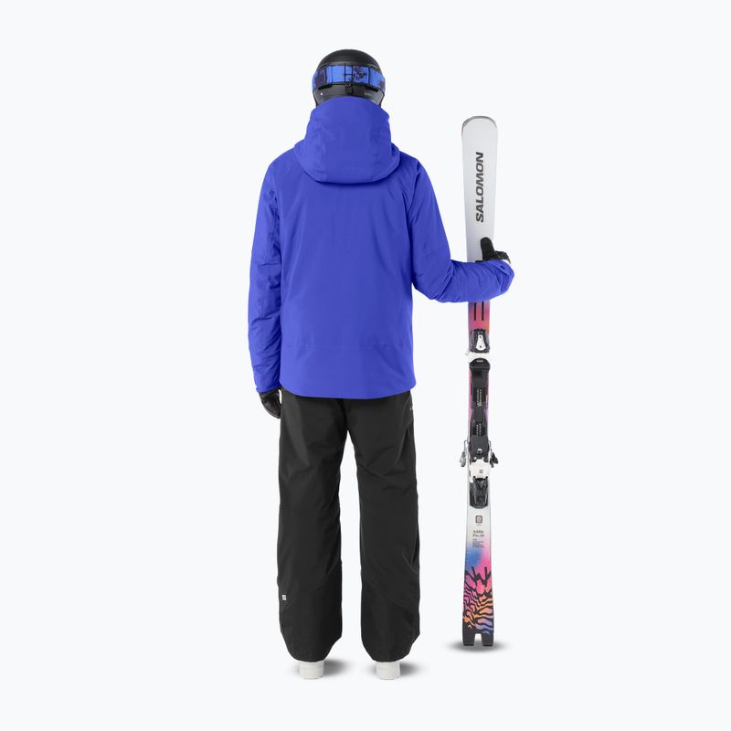 Geacă de schi pentru bărbați Salomon Brilliant 2.0 clematis blue 3