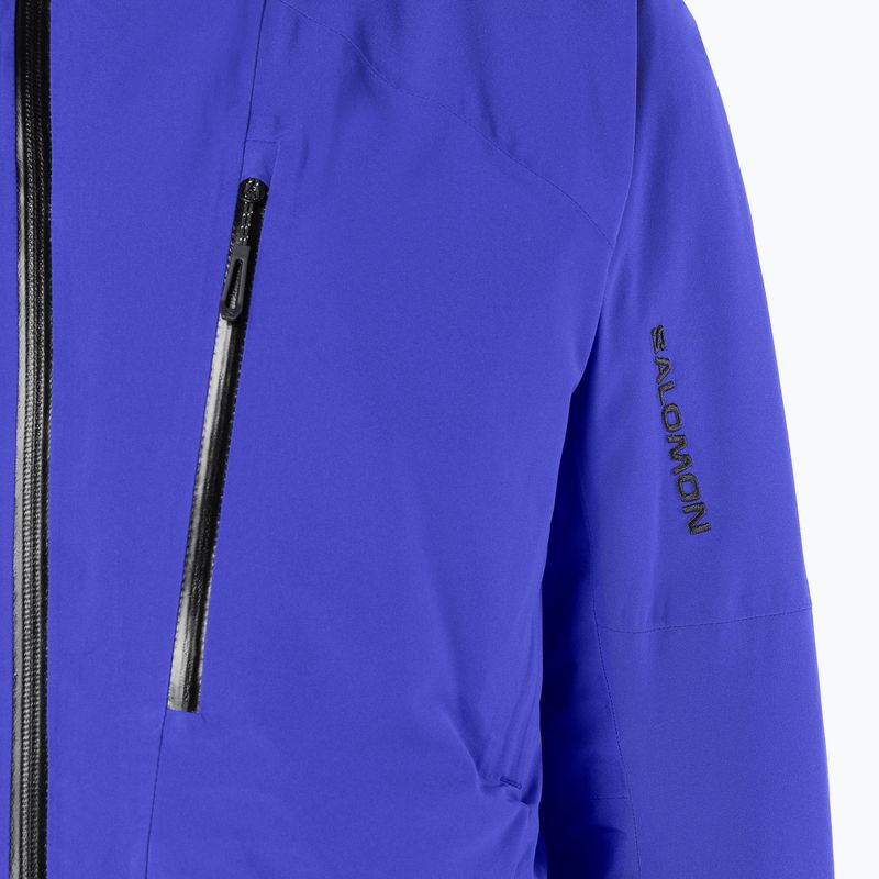 Geacă de schi pentru bărbați Salomon Brilliant 2.0 clematis blue 6