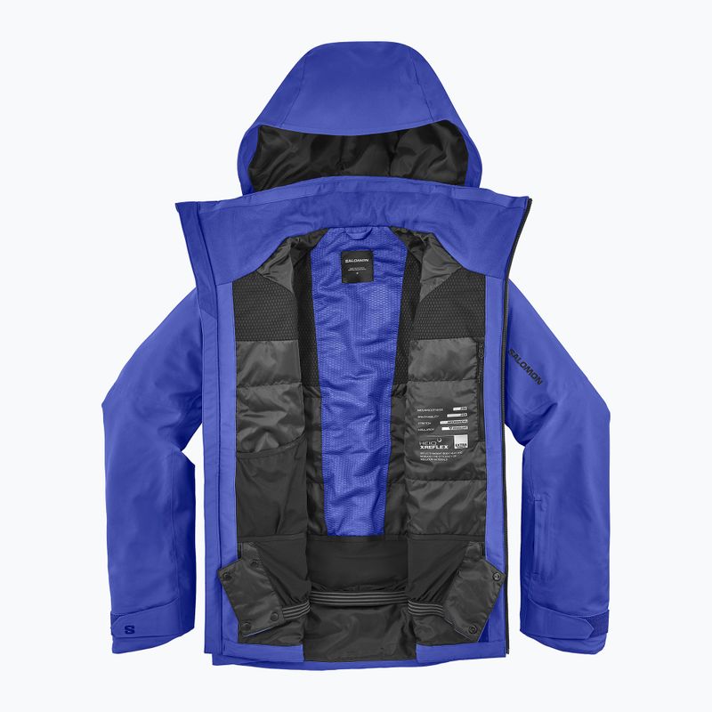 Geacă de schi pentru bărbați Salomon Brilliant 2.0 clematis blue 10