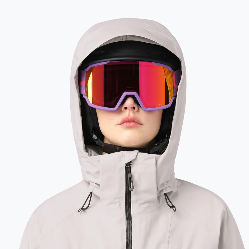 Geacă de schi pentru femei Salomon Brilliant 2.0 silver cloud 3
