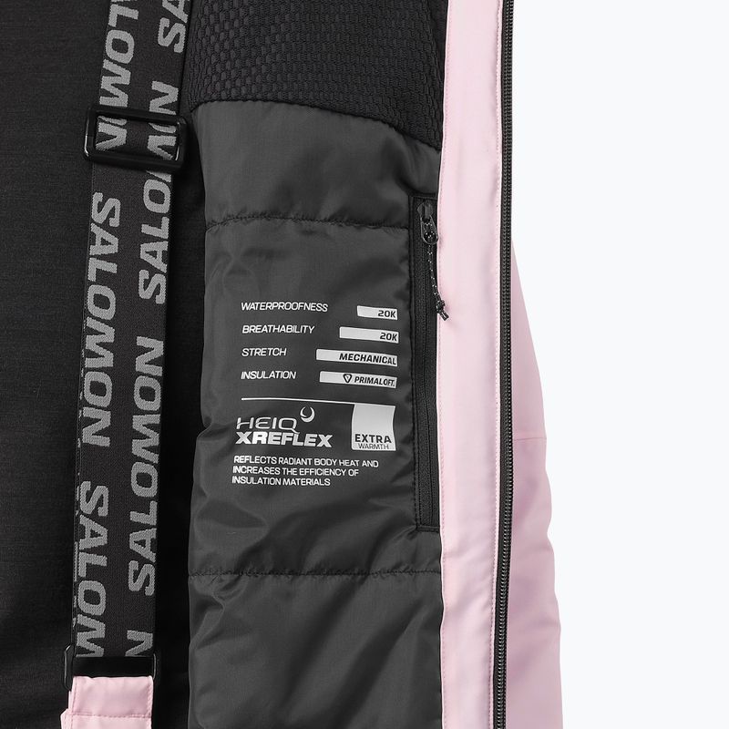 Geacă de schi pentru femei Salomon Brilliant 2.0 icy pink 6