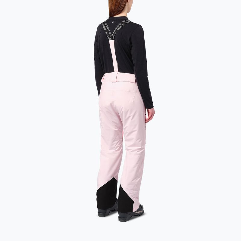 Pantaloni de schi pentru femei Salomon Brilliant icy pink 2