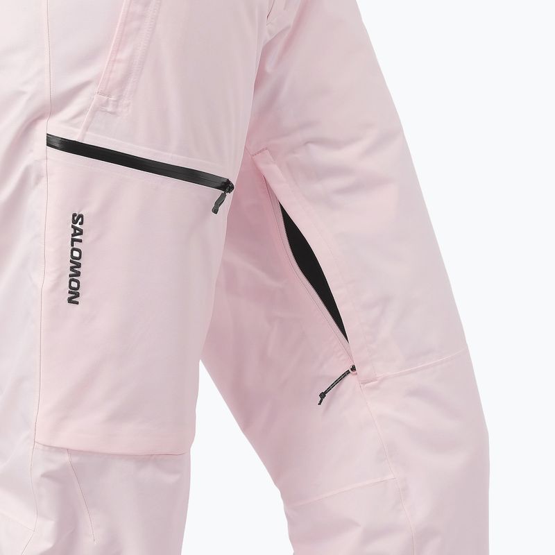 Pantaloni de schi pentru femei Salomon Brilliant icy pink 4