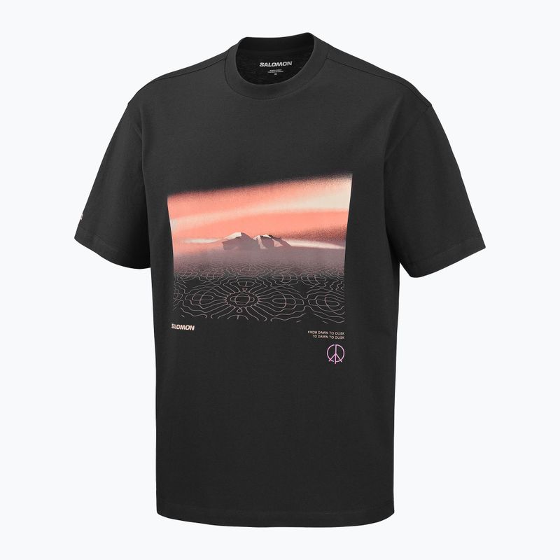Koszulka Salomon Shortney Tee deep black